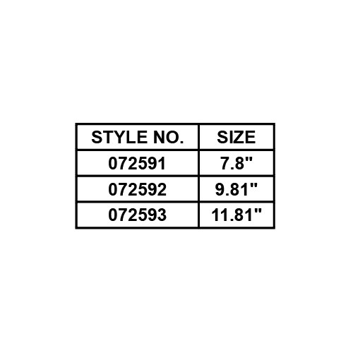 TRIANGLE METAL FILE