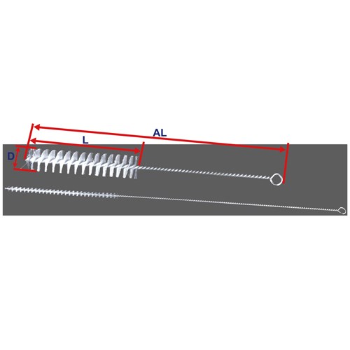TUBE BRUSH (SPIRAL)