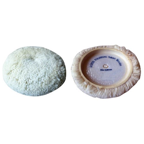 169999       SUPER POLISHING VELCRO WOOLEN, 100% WOOL POLISHING PAD, SIZE: φ185MM
