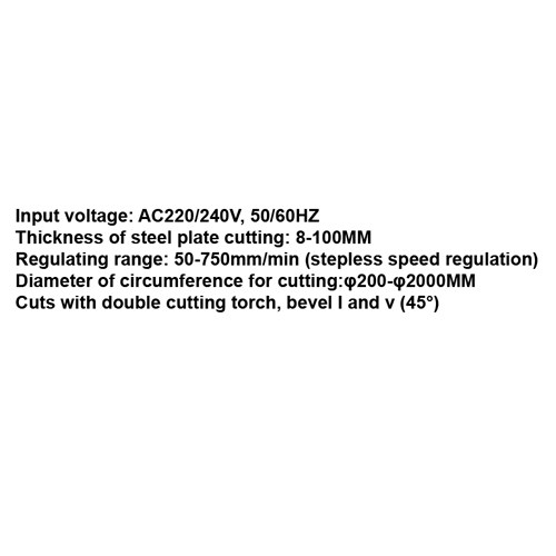 091331     PORTABLE CUTTING MACHINE (CGI-100)