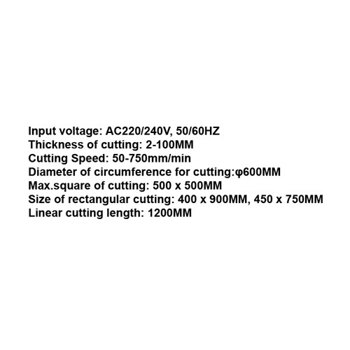 091337     PORTABLE GAS CUTTING MACHINE (CG2-150)