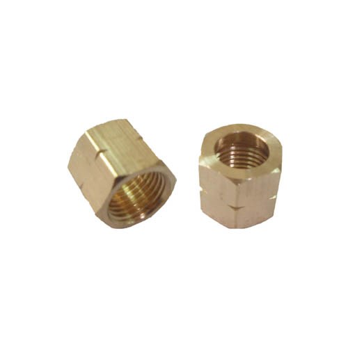 BRASS NUT FOR ACETYLENE (LEFT THREAD)