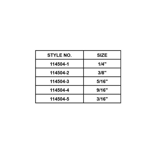BRASS STEM FOR OXYGEN / ACETYLENE HOSE