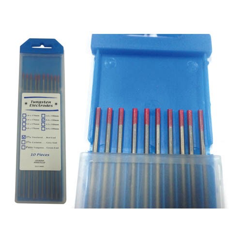 2% THORIUM TUNGSTEN ELECTORDE, RED COLOR