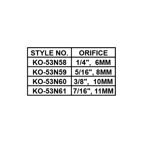 ALUMINA GAS LENS NOZZLES