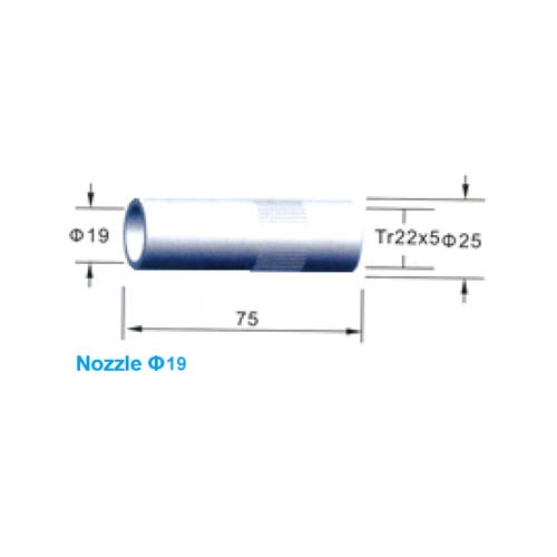 MIG/MAG WELDING ACCESSORIES FOR OTC NOZZLE Φ19