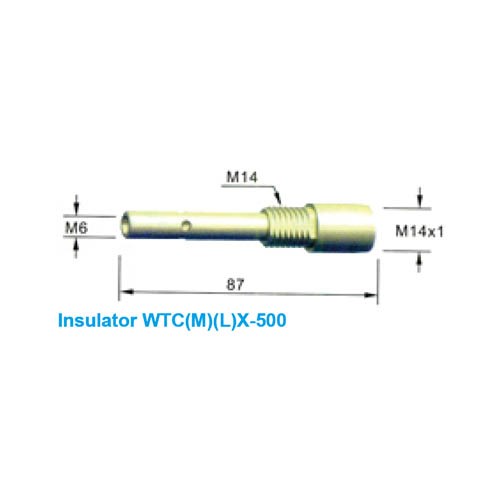 MIG/MAG WELDING ACCESSORIES (FOR OTC), INSULATOR WTC(M)(L)X-500