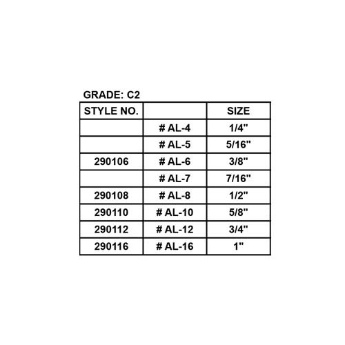 AL STYLE TOOLS (MACHINE TOOL BIT), GRADE: C2