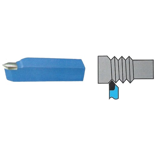 CARBIDE TIPPED TOOL BIT, DIN282-60 DEGREE