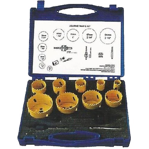 172820     13PCS HSS BI-METAL HOLE SAW SET