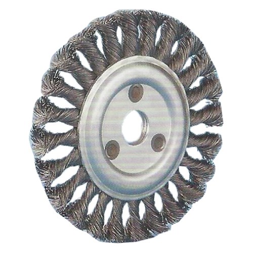 KW STEEL WIRE KNOT WHEEL BRUSH