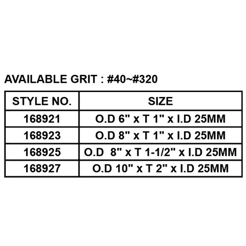 FIBER FAN GRINDING WHEEL (B)