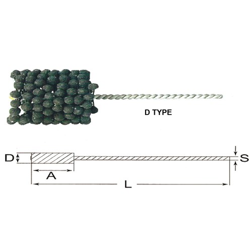 CYLINDER HONING BRUSHES (D TYPE)