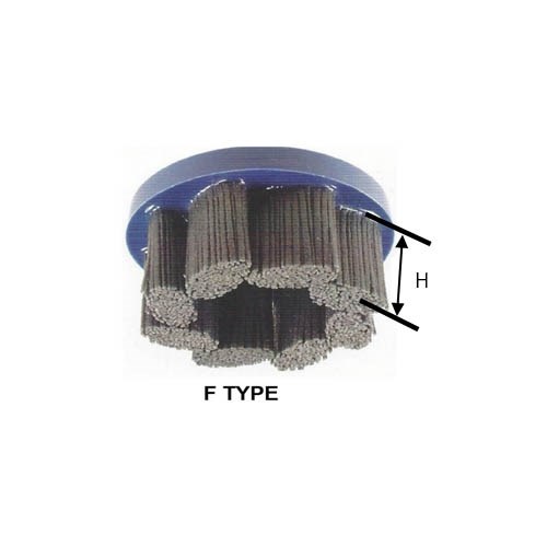 SILICON CARBIDE ABRASIVE NYLON DISC BRUSH (F TYPE)