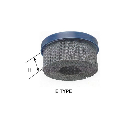 SILICON CARBIDE ABRASIVE NYLON DISC BRUSH (E TYPE)
