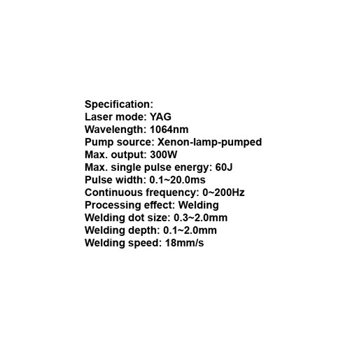 081938     LASER WELDING MACHINE
