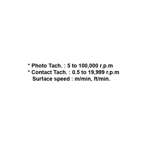 012056     PHOTO/CONTACT TYPE TACHOMETER