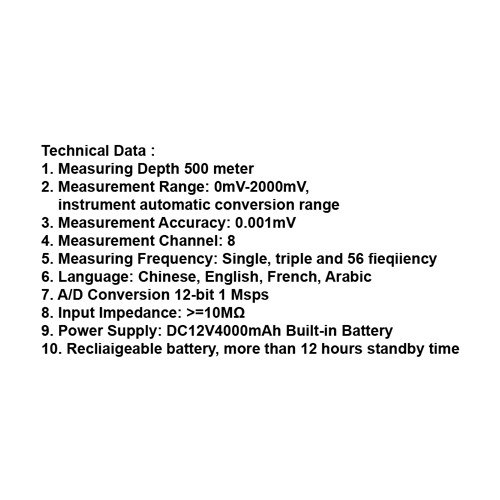 150001     AUTOMATIC MAPPING UNDERGROUND WATER DETECTOR