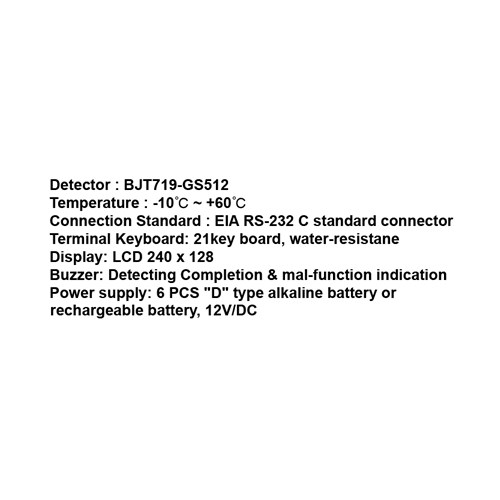 150008     PORTABLE GAMMA SPECTROMETER