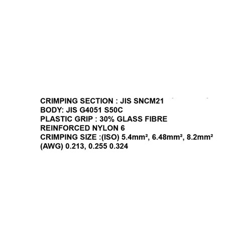024045     COAX CRIMPING TOOL (YAC-1)