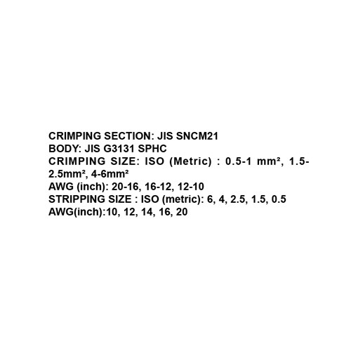 024002     HEAVY DUTY CRIMPING TOOL(YY-78-331)