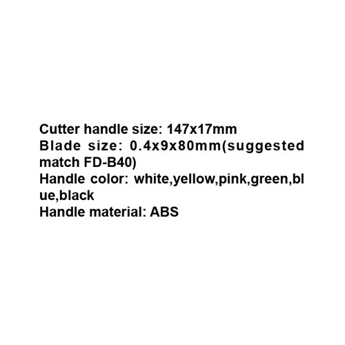 023906     9MM STANDARD CUTTER