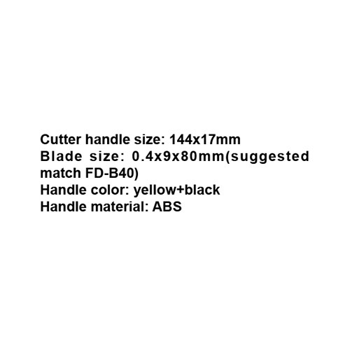 023908     9MM STANDARD CUTTER