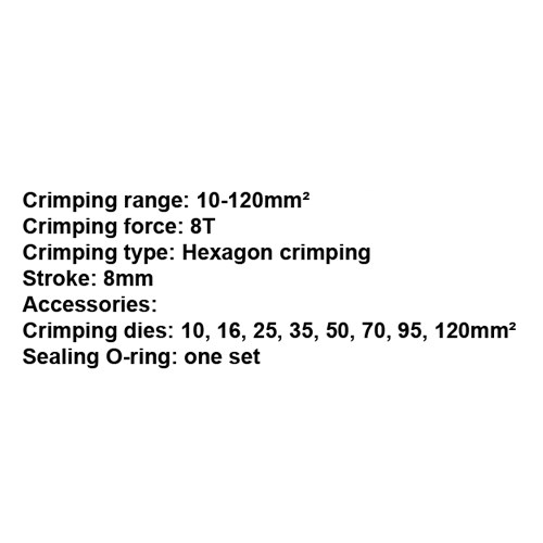 023729     HYDRAULIC CRIMPING TOOLS
