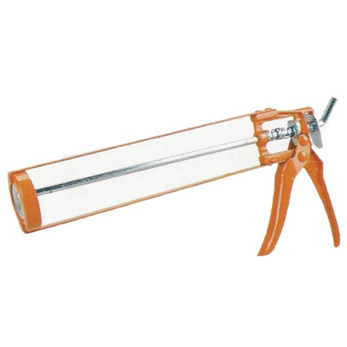 083051     9" CAULKING GUN, ORANGE COLOR
