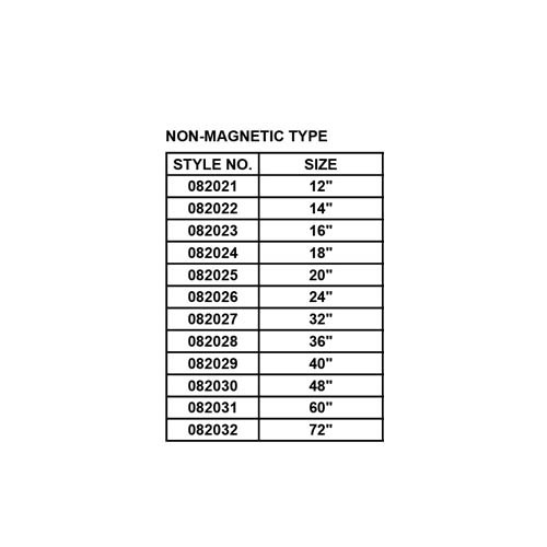 ALUMINIUM BOX LEVEL, NON-MAGNETIC TYPE