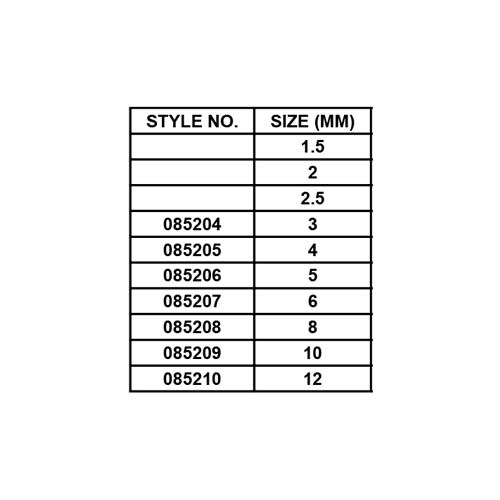 DOTTED TYPE NUMBER STAMPS