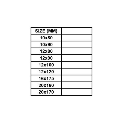 WEDGE ANCHOR (STUD) STEEL RING NUT / WASHER