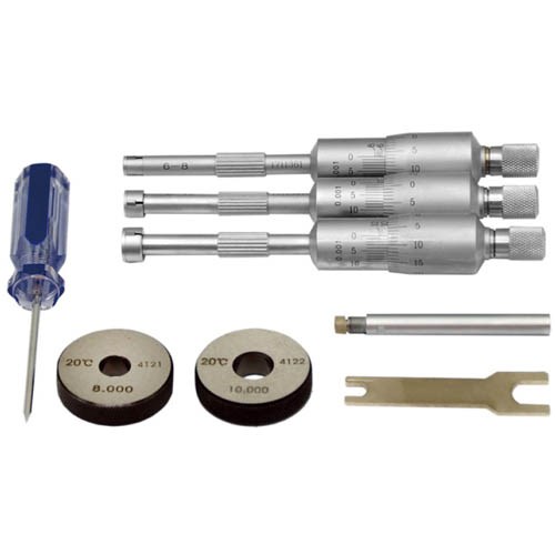 THREE POINTS INSIDE MICROMETER SET