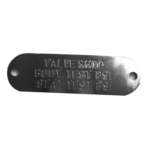 027102     ALUMINIUM TAG