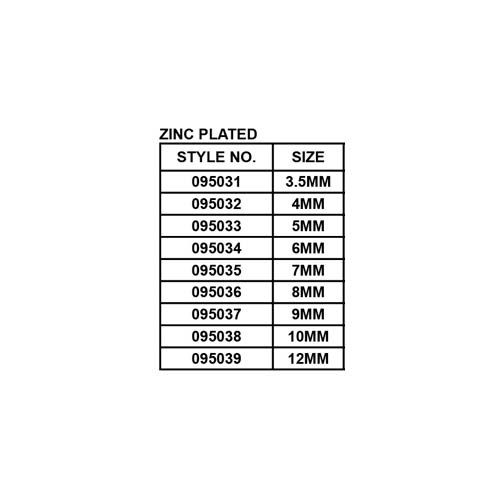 QUICK LINK, ZINC PLATED