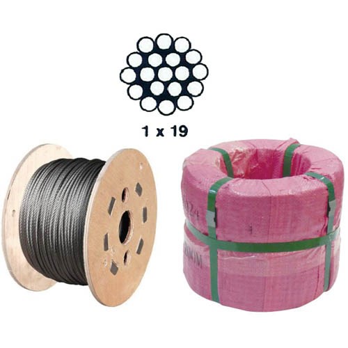 STAINLESS STEEL WIRE ROPE (1x19)