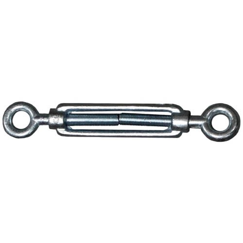 TURNBUCKLE, ZINC PLATED, EYE/EYE