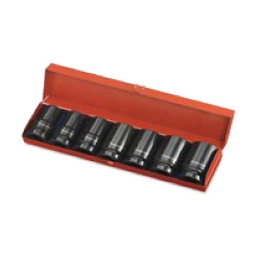 013309     7PCS 1" DR. DEEP IMPACT SOCKET SET