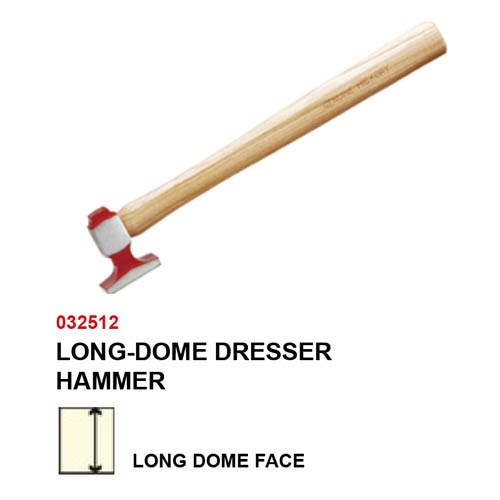 032512     LONG-DOME DRESSER HAMMER