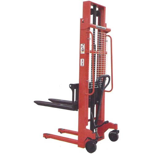 020361     HYDRAULIC HAND STACKER, LOAD CAP. 1000KG