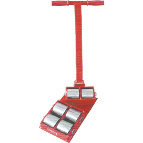 180° TURNING RADIUS ROLLER TROLLEY WITH HANDLE CARGO SKATE