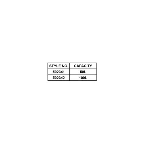 STAINLESS STEEL CALIBRATION TANK WITH STAND