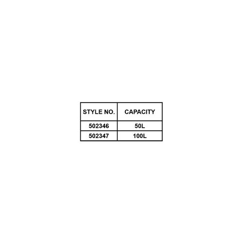 CARBON STEEL CALIBRATION TANK WITH STAND