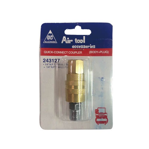 243127     1/4" QUICK CONNECT COUPLER (M711SC)