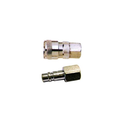 025419     NPT 1/2" FEMALE COUPLER + FEMALE PLUG ASSEMBLY
