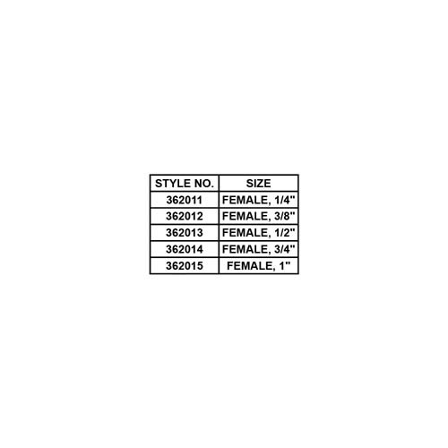 STEEL C-TYPE QUICK COUPLER (FEMALE)