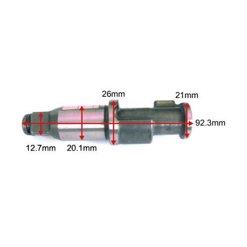 SHAFT FOR AIR IMPACT WRENCH