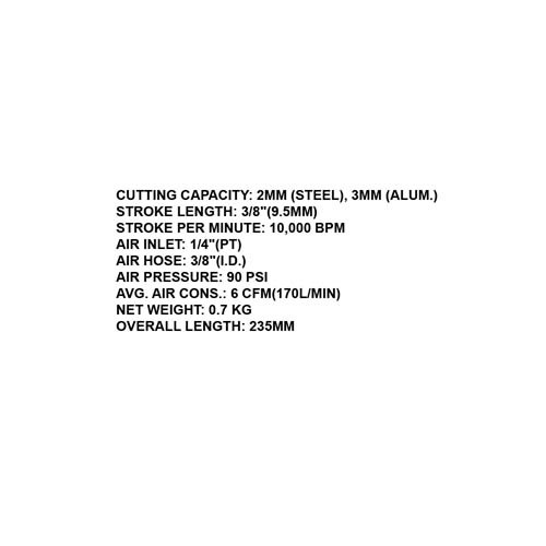 164039     AIR BODY SAW (10000BPM)