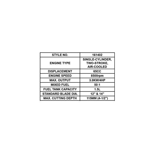 161402     PORTABLE CUT-OFF SAWS
