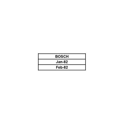 DRIVING BELT FOR BOSCH TYPE